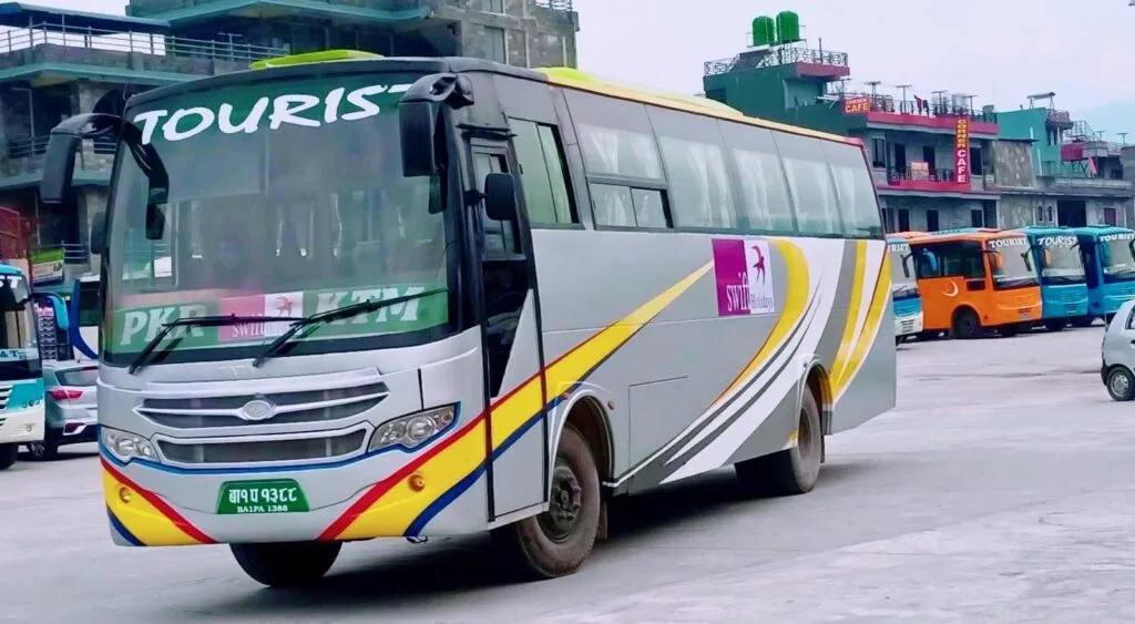 Kathmandu to Pokhara Luxury Bus Ticket1