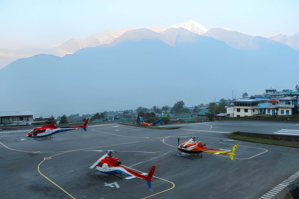 Everest Helicopter Tour in Nepal – Is It Truly Worth It? 3 Lukla refuling
