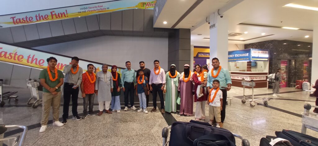 Nepal Family Tour Package from Bangladesh 2 Family group