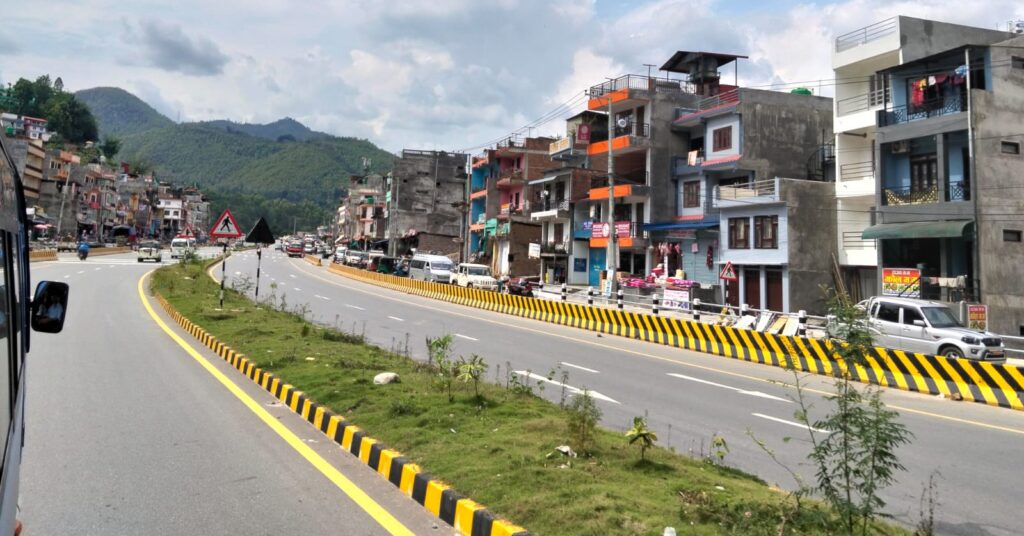 Kathmandu to Pokhara Vehicle Service 3 Kathmandu Pokhara highway e1777810718601