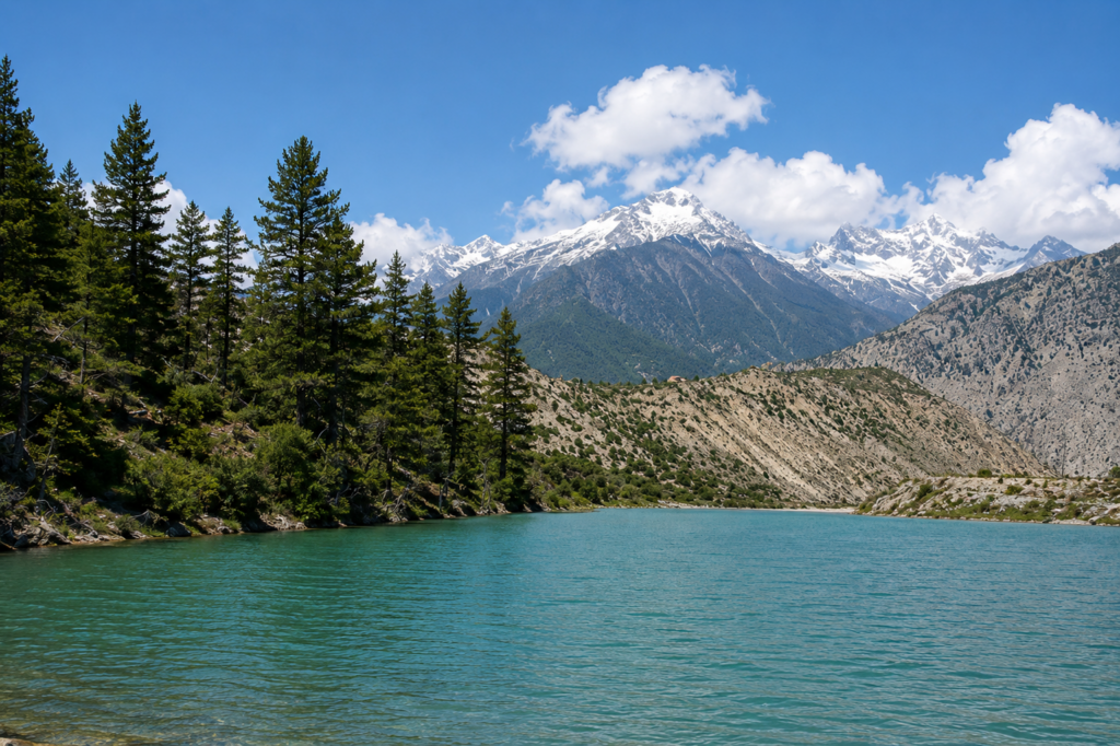 The Ultimate Muktinath Road Trip 4 dhumba lake jomsom